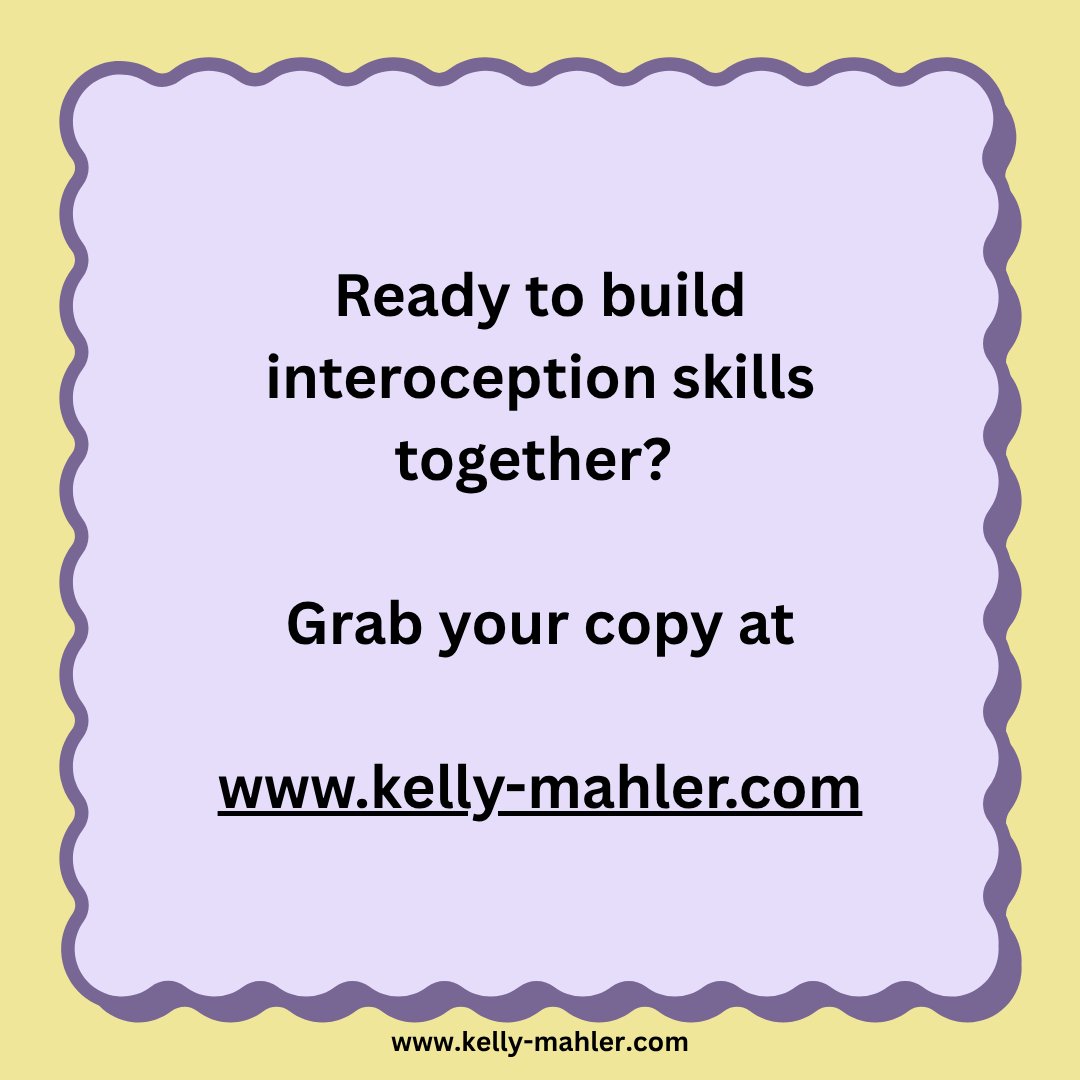 kmahlerkmahler's tweet image. (3/3)Slide 4: Notice insights however they are expressed. Slide 5: The moment we correct or doubt an inner experience, we risk closing the door to future sharing. Slide 6: Ready to build interoception skills together? Grab yours: kelly-mahler.com
#Interoception #KidsBook