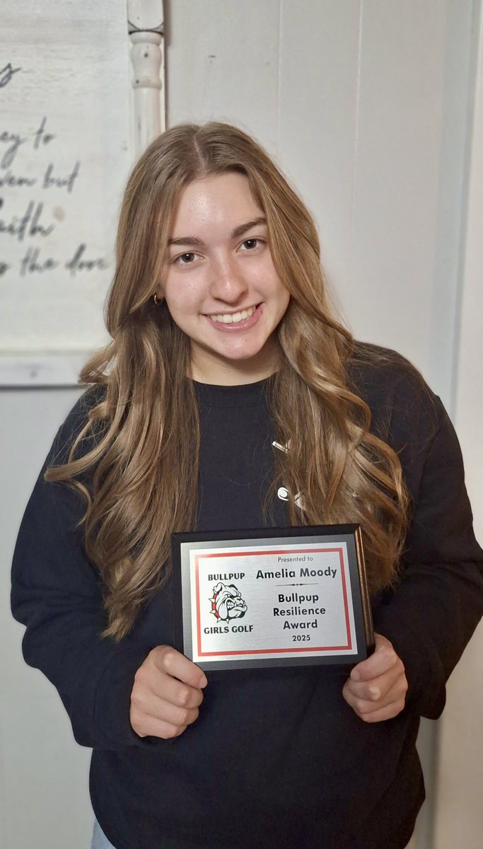 Bullpup Resilience Award - Jr. Amelia Moody ⛳️ <a href="/MHSBullpups/">McPherson HS</a>