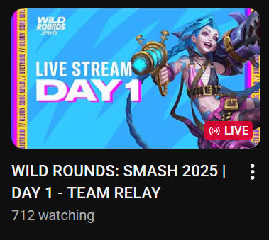 In case you're missing out, this is ongoing today at the same time as #KIC2025 

<a href="/wildrift/">League of Legends: Wild Rift</a>'s sole International event which is still a creator-focused series, fun fact they were actually close in terms of youtube number if you pick this stream vs KIC during low performing matches