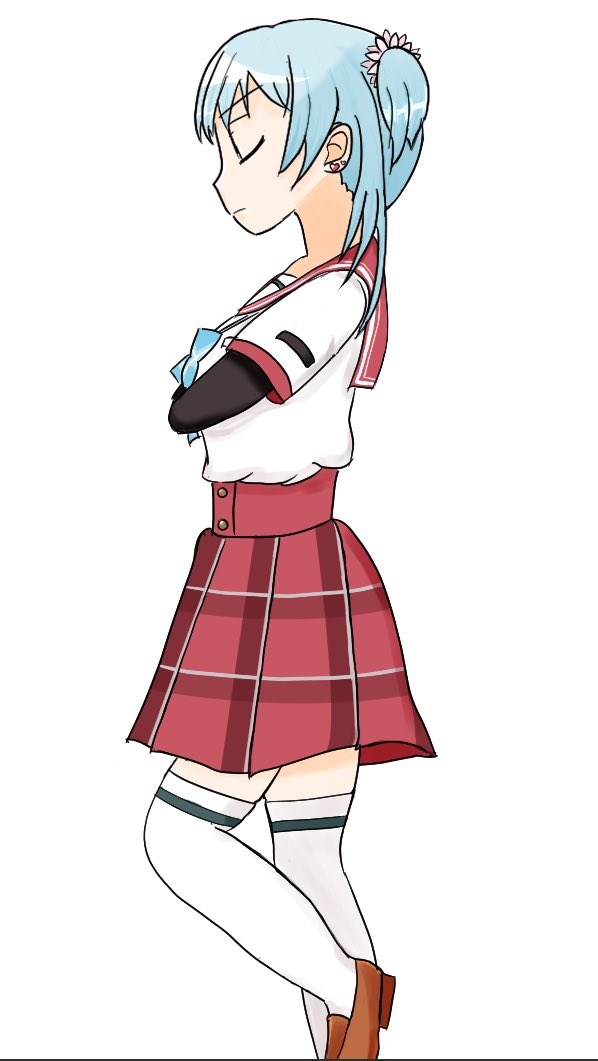 横向きレナちゃん練習！バランス難しいのう