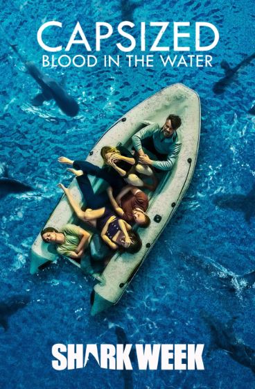 FilmsQuirky's tweet image. #Capsized : Blood in the Water  (2019) 🦈
After a yacht bound for Florida capsizes during a storm, its crew is left to drift for days in the chilling waters of the Atlantic where they become prey to a group of tiger sharks.
#CreatureFeature  #FilmsWithBite  #FilmX  📽️ 🎬