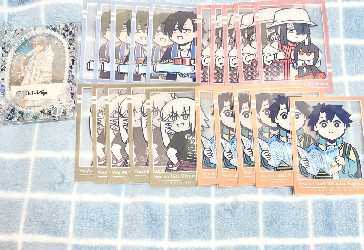 交換】fgoフェス TYPE-MOON KADOKAWAクリアカード 特典 譲:モルガン