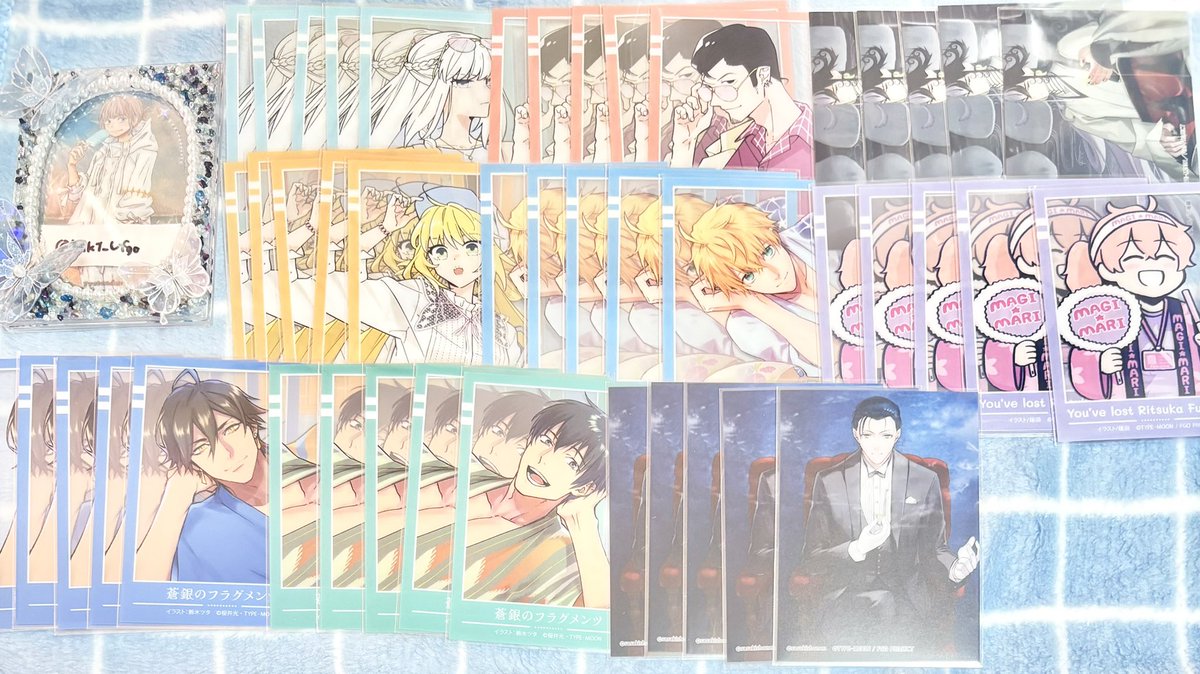 交換】fgoフェス TYPE-MOON KADOKAWAクリアカード 特典 譲:モルガン