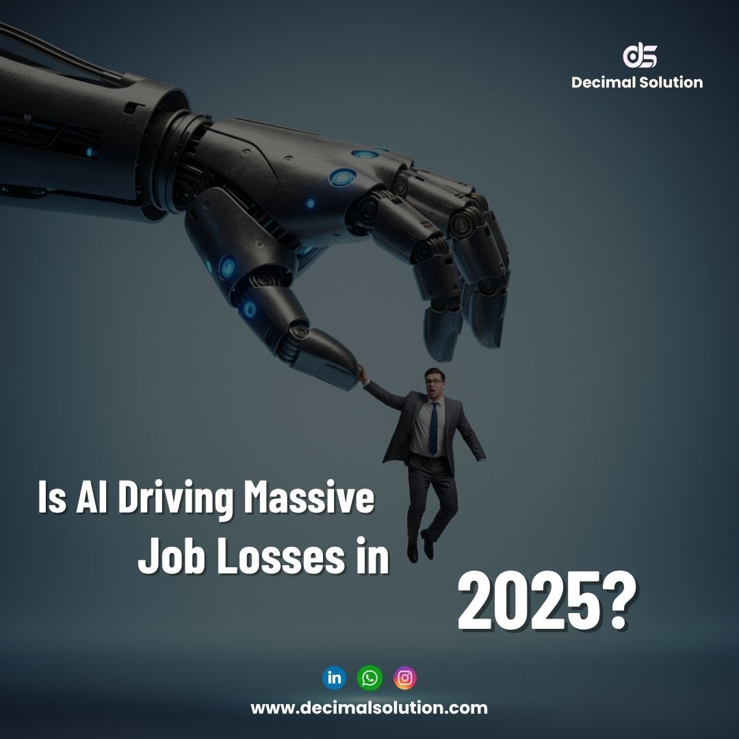 DecimalSolution's tweet image. Over 150,000 jobs were lost in October 2025 as AI automation and a slowing economy reshaped the workforce.
 Read the full analysis  decimalsolution.com
 #WorkforceImpact #AIinBusiness #AutomationImpact #FutureOfWork  #TechLayoffs #AIAutomation #DigitalTransformation