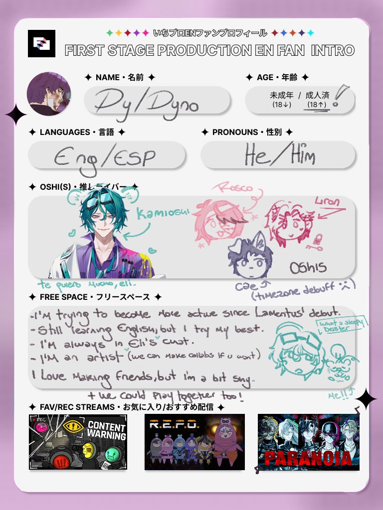 dynoo_o's tweet image. It&apos;s my first time doing the #FSPENintro / #FSPintro ...So, I hope I can make great friends. :D