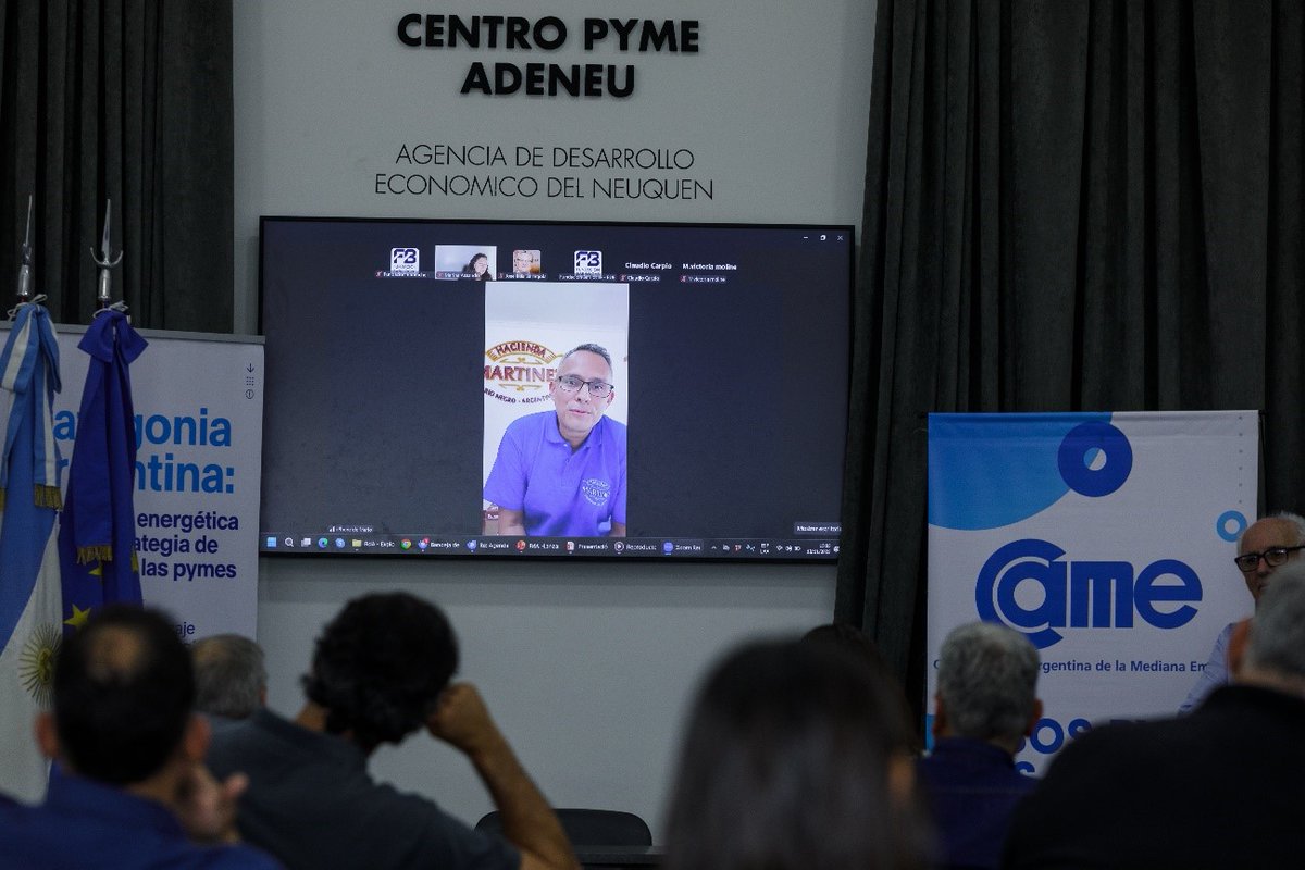 COMENZÓ EN NEUQUÉN EL PROYECTO DE EFICIENCIA ENERGÉTICA PARA PYMES ⚡️

Tras la exitosa experiencia en Río Negro, el proyecto “Patagonia Argentina: la eficiencia energética como estrategia de transición en las pymes”, cofinanciado por <a href="/UEenARG/">Unión Europea en Argentina</a>, que implementamos junto a