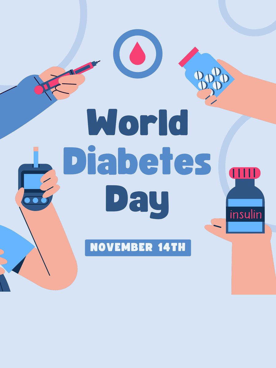 UVACDT's tweet photo. Today is World Diabetes Day 2025: theme "Diabetes across life stages". Diabetes can affect children, young adults, and older adults alike. #WDD2025 #DiabetesAwareness #Type1Diabetes #Type2Diabetes https://t.co/O5JIEEAcAY https://t.co/gTXHiHKHWW