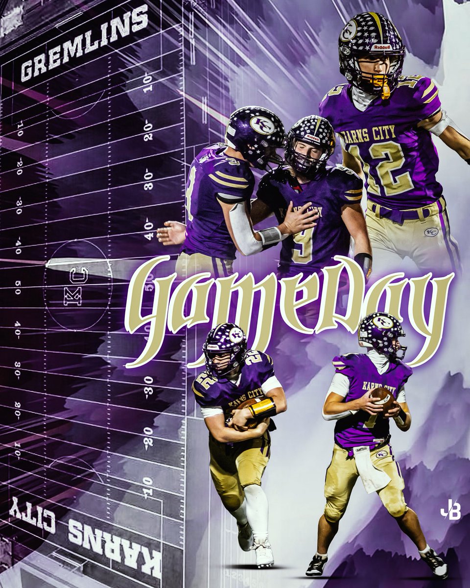 JB_Graphics__'s tweet image. The District 9 2A Champion Gremlins (9-2) HOST the D10 Champion, Farrell tonight in the (Karns) City of Champions.

Winner will advance to the PIAA 2A Quarterfinals next week against the D6 Champion of Bishop McCort or Richland.
