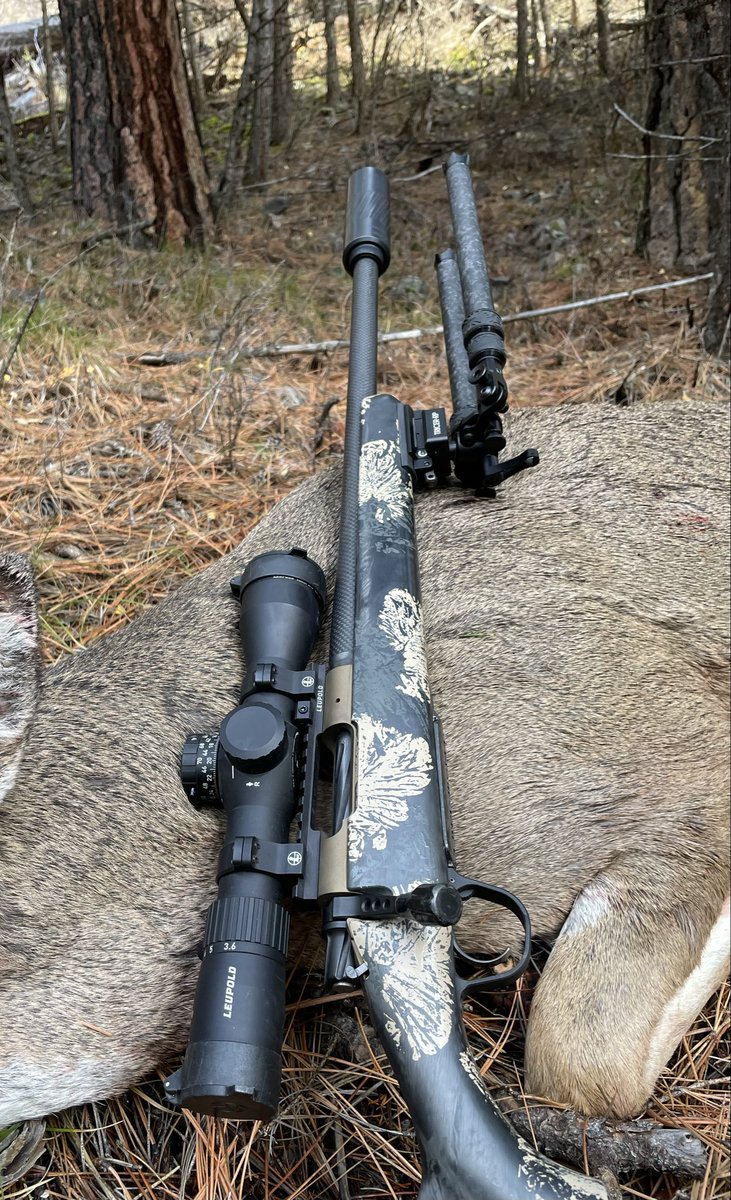 MarksmansCreed's tweet image. The @christensenarms Ridgeline FFT with another clean single shot harvest. @hunting_call_girl made a great shot on this whitetail buck!  #christensenarms #platinumramsclub #300wsm #ridgelinefft #whitetailbuck #whitetail #deerhunting