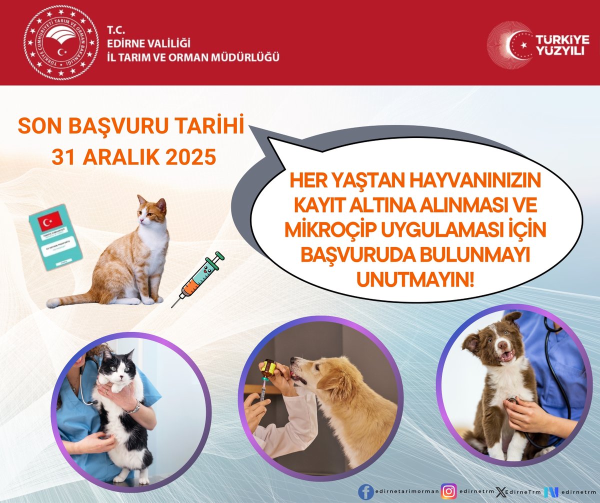 Edirne İl Tarım ve Orman Müdürlüğü (@edirnetrm) on Twitter photo 