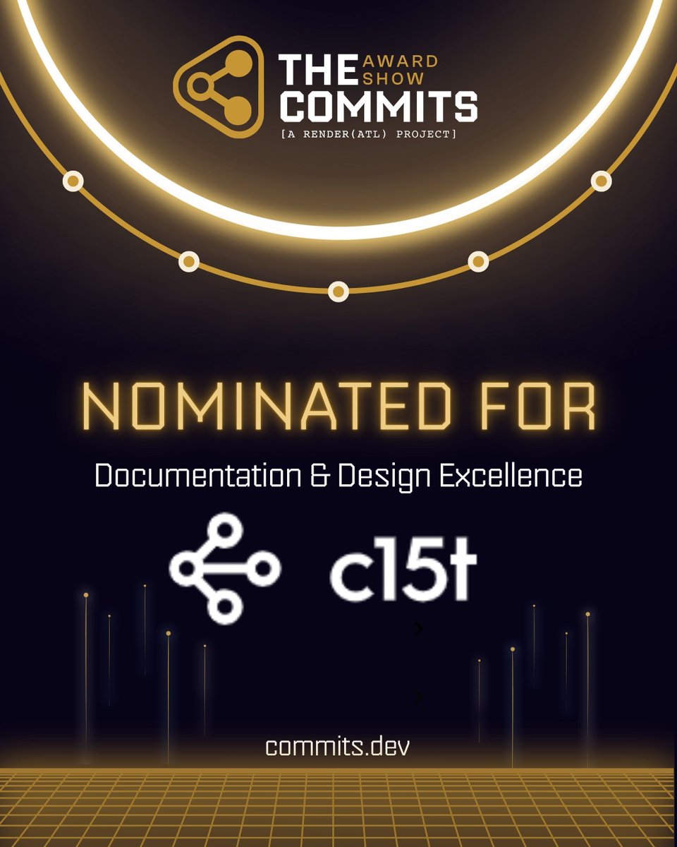 RenderATL's tweet image. Finally—a cookie banner developers actually want to use. 

Shoutout to c15t.com  - nominated for Documentation &amp;amp; Design Excellence! This open-source framework transforms consent management with developer-first design, comprehensive docs, and a CLI that gets you…