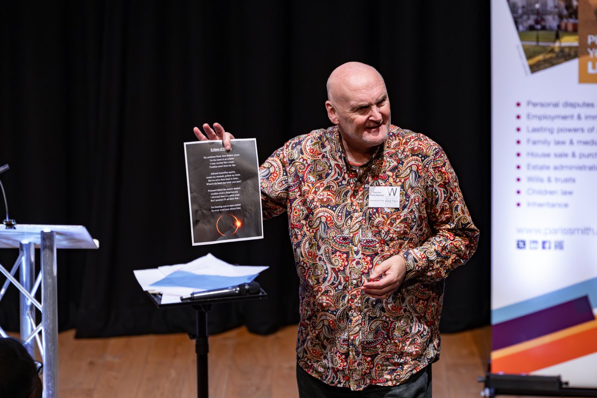 🎂Hampshire Young Poets' comp celebration at WPF25!

✍🏾With almost 500 poems entered, this comp with Hampshire Cultural Trust, continues to inspire young people to write

Winners: winchesterpoetryfestival.org/young-poets-co…

Thank you #HampshirePoet HCT @MayorWinchester, <a href="/ParisSmithLLP/">Paris Smith</a> <a href="/Bookwells/">P & G Wells</a>