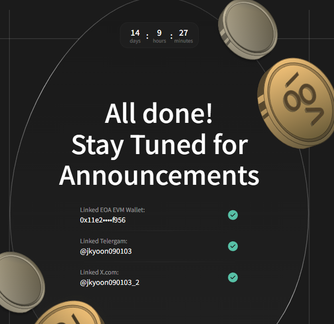 jkyoon090103_2's tweet image. 뿌이 상장일 떴다!!
@vooi_io 

뿌이 클레임 떴습니다.. 11월 29일(토) 9시에 클레임이 진행될거같습니다!! 드디어 상장하네요.. 

총 공급량 1B인데, 곧 토크노믹스가 나온다고하니 기대해주세요!!!!~