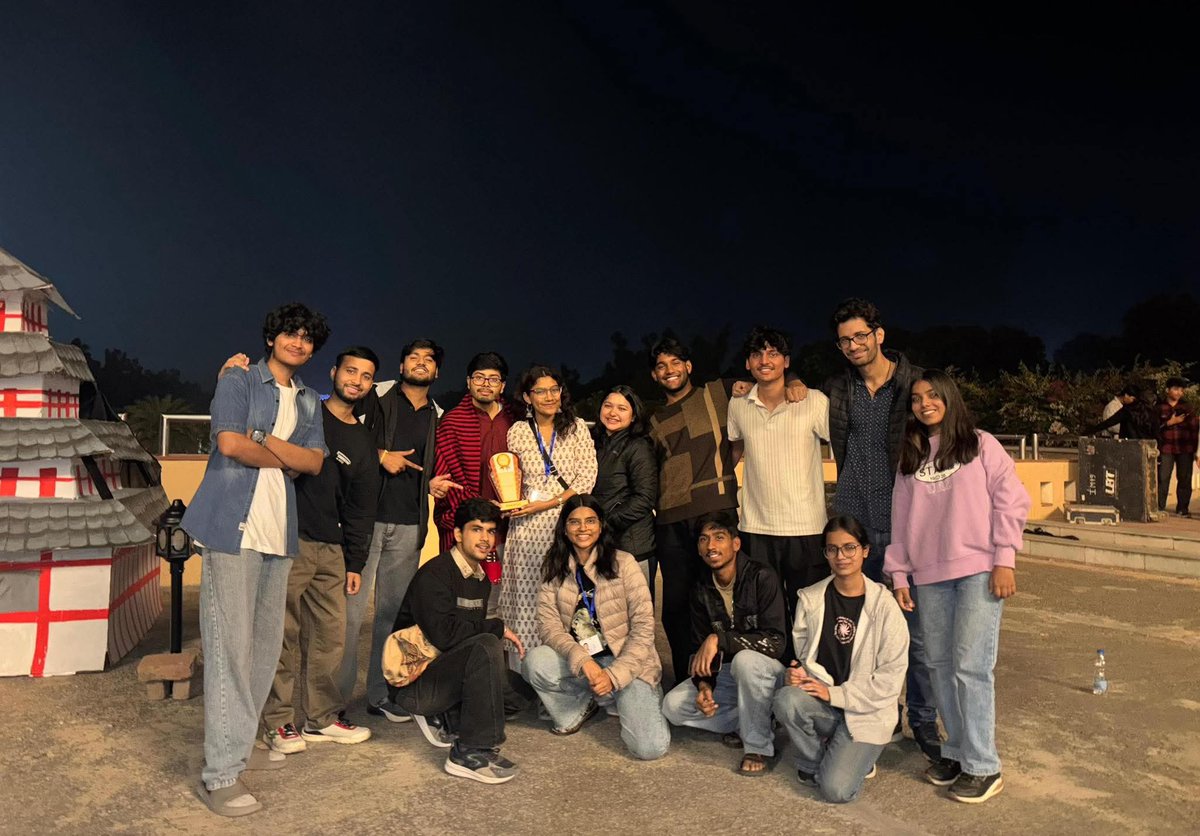 Timbre - The Indian Music Society of Deshbandhu College is so proud and elated to share that Vaaditra, our classical choir has secured the First Position 🏆 in Swaranjali – the Indian Classical Choir Competition held under Oasis'25, the annual cultural fest of BITS Pilani!