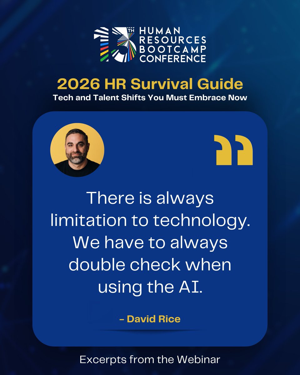 KendorConsultin's tweet image. If you missed it, don’t worry, you can now watch the replay via the link below 👇🏼 
youtu.be/cdWgPW9gdms

And to everyone who joined the webinar, what was your biggest takeaway? Please share in the comments.

#HRBootcampConference2025 #HRWebinar