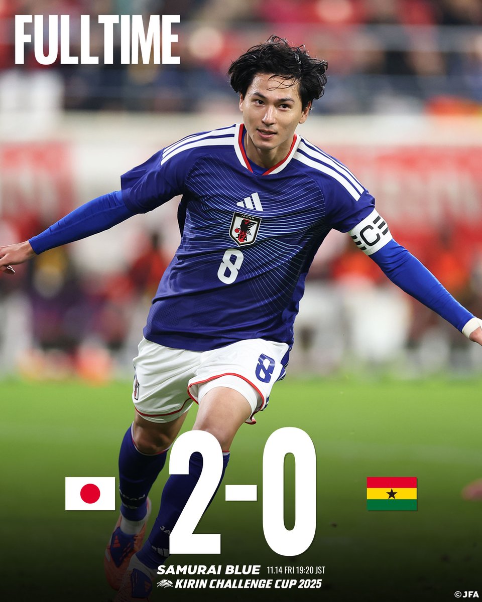 日本代表ナイス勝利！