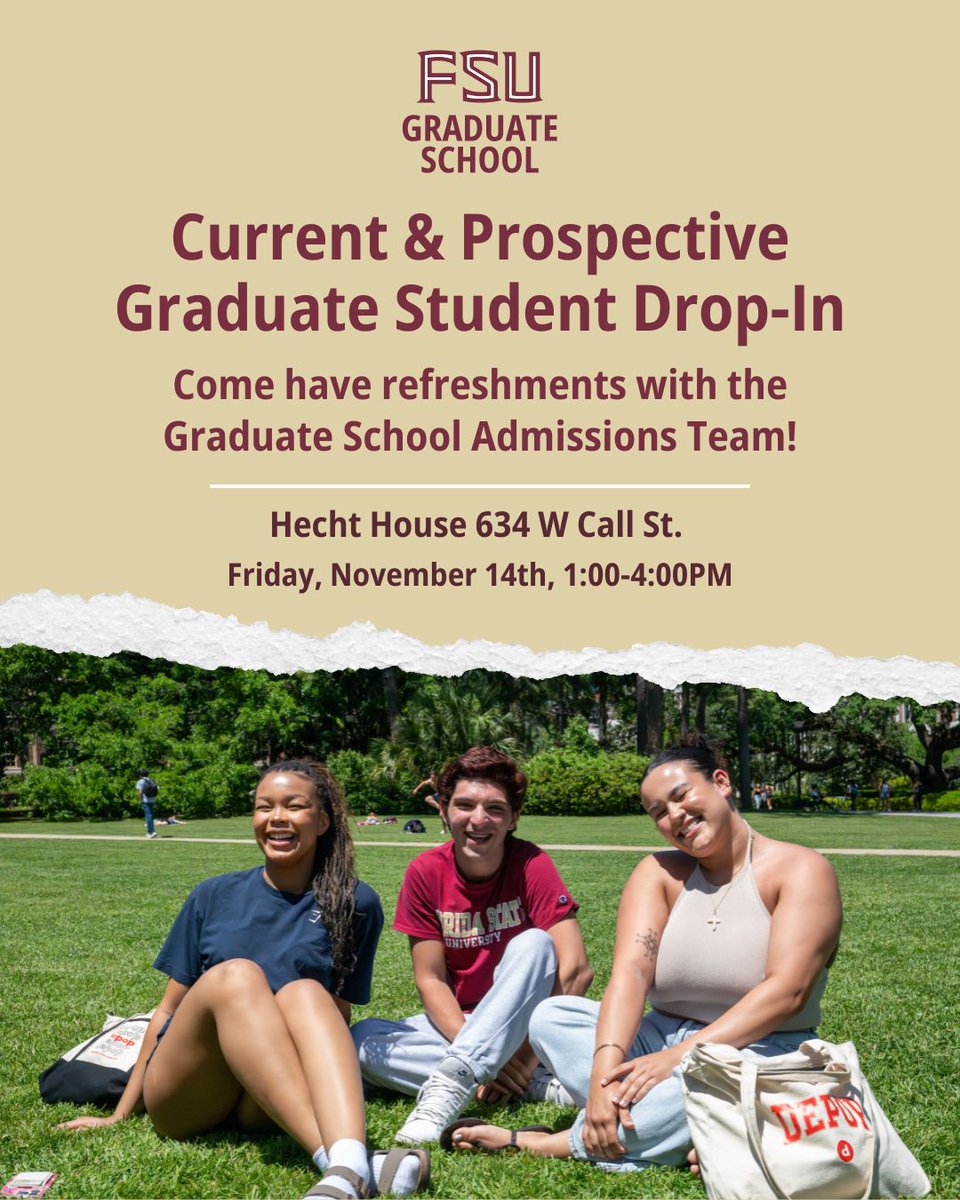 Florida State University Graduate School tweet media