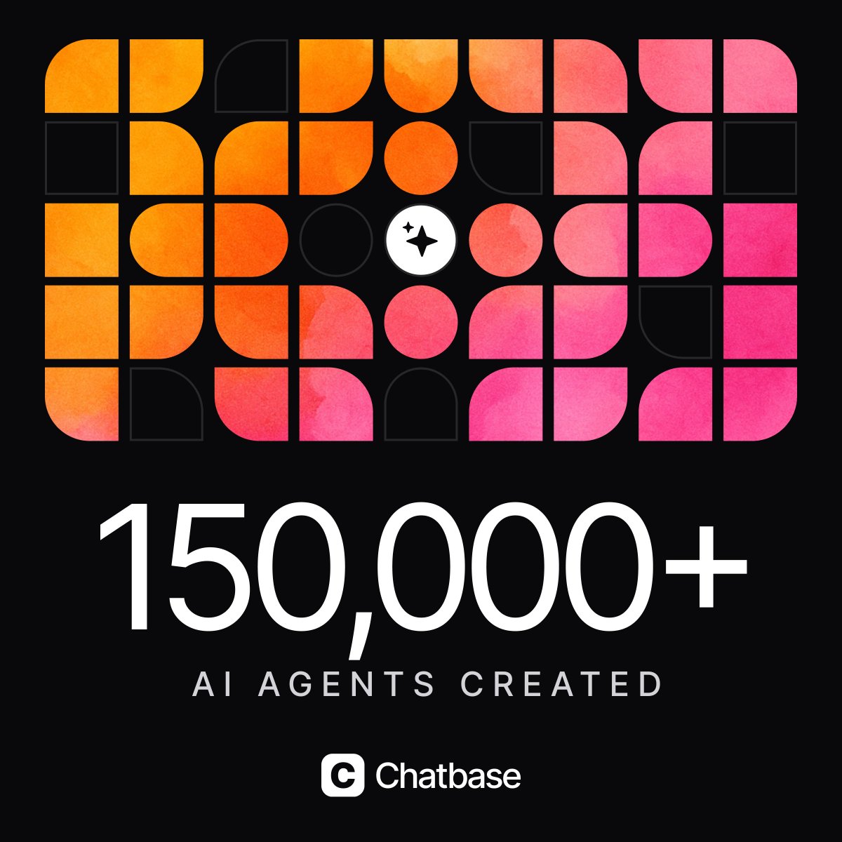 chatbase's tweet image. 150k agents created. A whole lot of companies are making their customers happier with Chatbase.

The weekend can officially start.