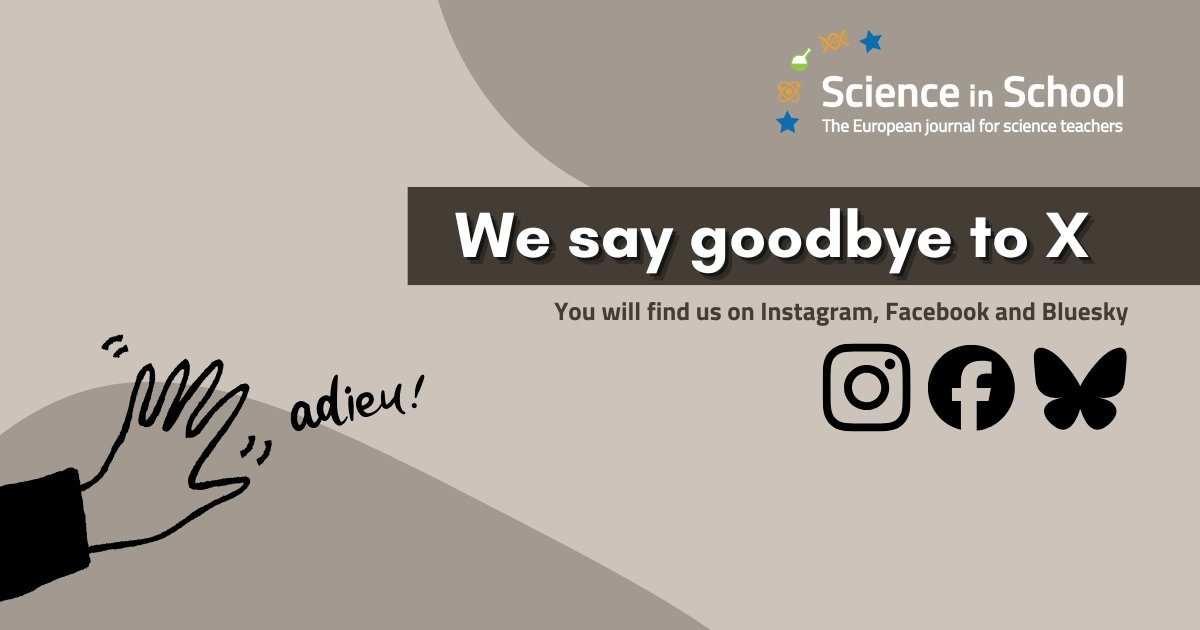 Science in School tweet media