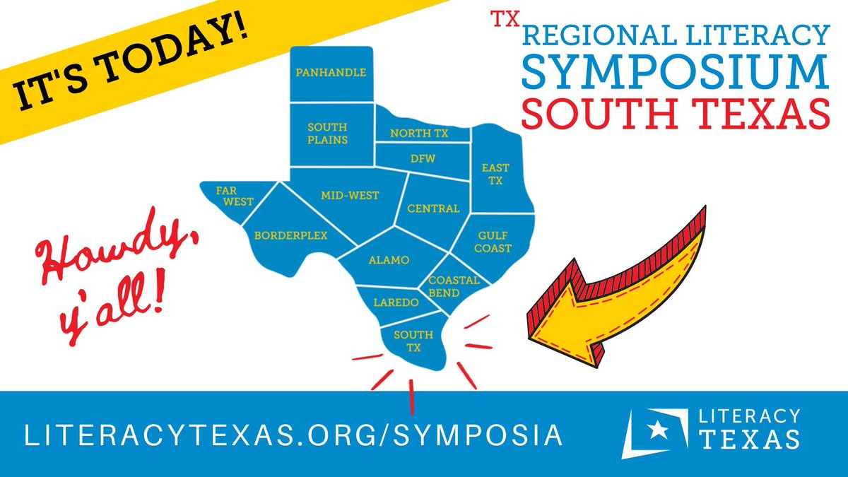 This year's South TX Literacy Symposium is about to kick off! We're welcoming 50+ South Texas literacy professionals for a morning of learning, networking, and planning. 

Is there a symposium planned for your region this program year? Find out here: literacytexas.org/symposia
