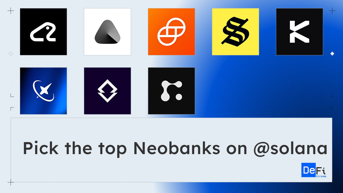 defi_stream's tweet image. Privacy, zero fees, self-custody, SOL cashback, credit, no taxes, and more...

Pick the top Neobanks on @solana here:

1/ @stealf_finance
Solana’s first Neobank enabling fully anonymous transactions - powered by Arcium, zero fees, KYC w/ privacy, and fully self-custodial.

2/…