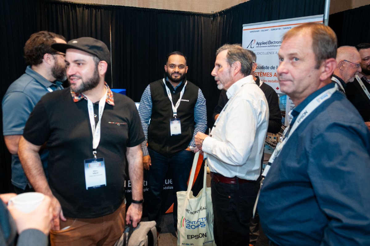 Applied_tweets's tweet image. 🎓 Last week, our Montreal team joined forces with Appspace for an Education event that brought fresh ideas and smart solutions to the forefront. 

#AppliedElectronics #Appspace #EducationTechnology #ConnectedCampus #Innovation #MontrealTeam #Partnerships