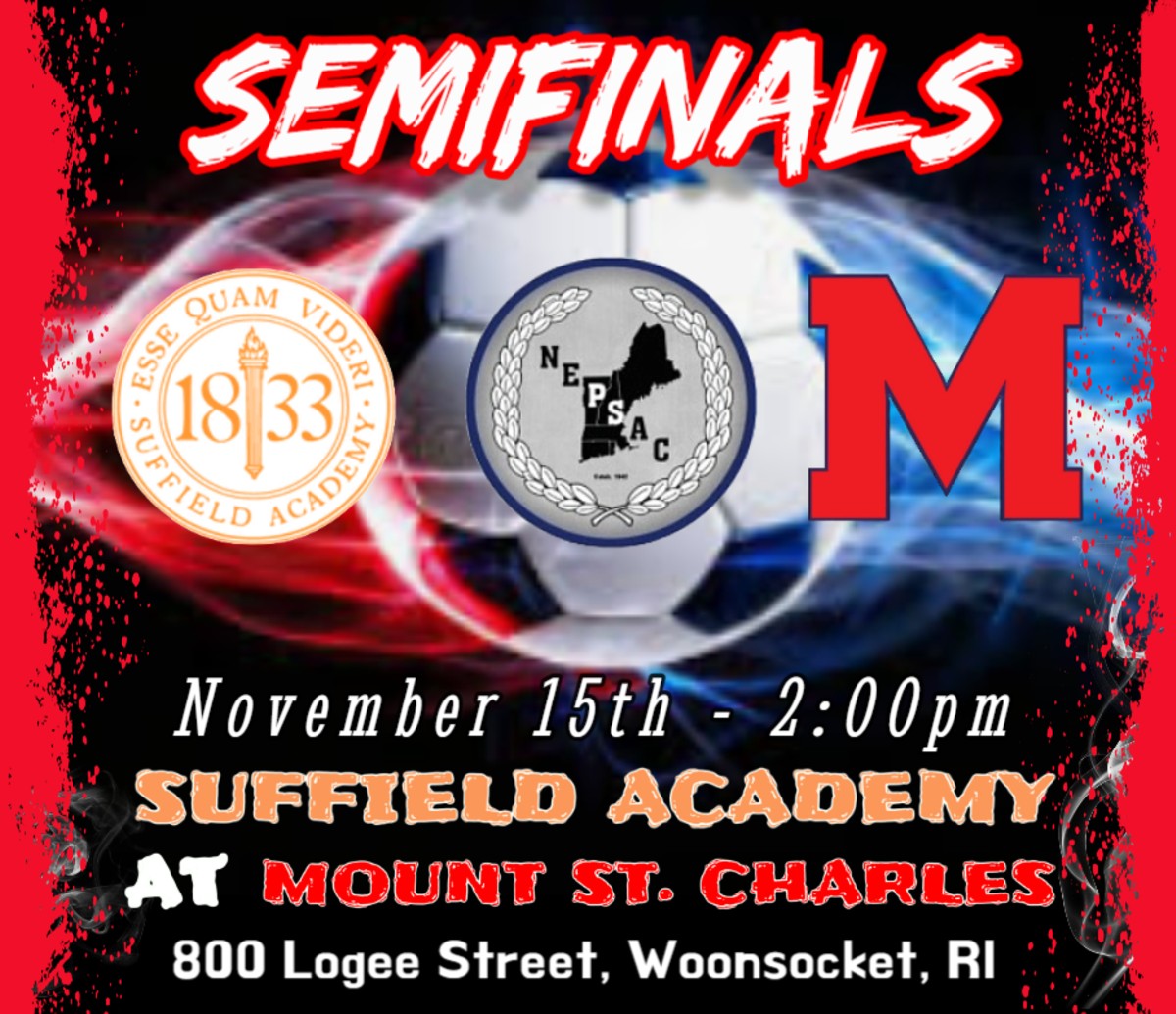 Our Prep boys soccer team will be hosting Suffield Academy tomorrow afternoon in the NEPSAC Class B semifinals at the Sacred Heart Fields, come show your Mount Pride!