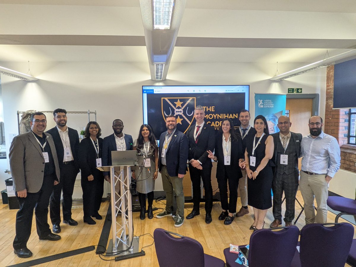 ASGBI Moynihan Academy tweet media