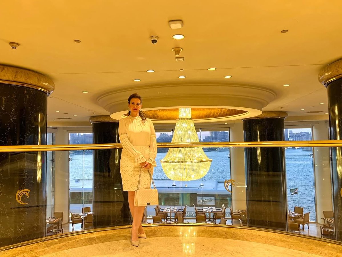 hmghoson's tweet image. Ready for reception cocktails followed by Nile cruise dinner.