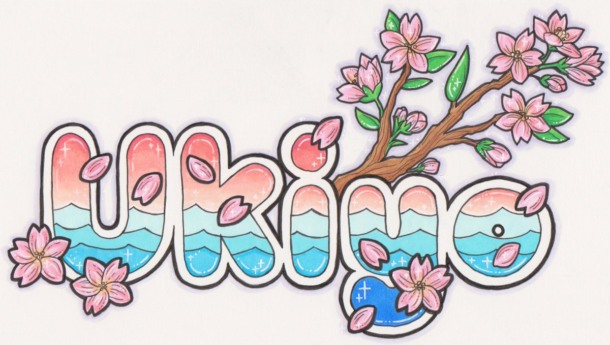 DesiDrawsStuff's tweet image. All your troubles wash away~🌸