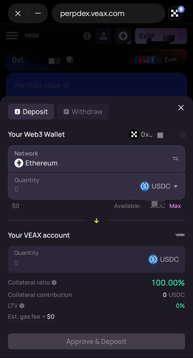 On introducing Veax exchange, I would like to show a walkthrough on how to create an account and begin your smooth DeFi journey on Veax.

Register with the link below;
1️⃣Create an account and sign in
2️⃣Enable trading
3️⃣Click on the bottom left to see your portfolio
4️⃣Click
