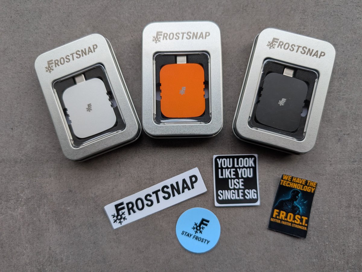 😮 Been looking forward to these ones @frostsnaptech