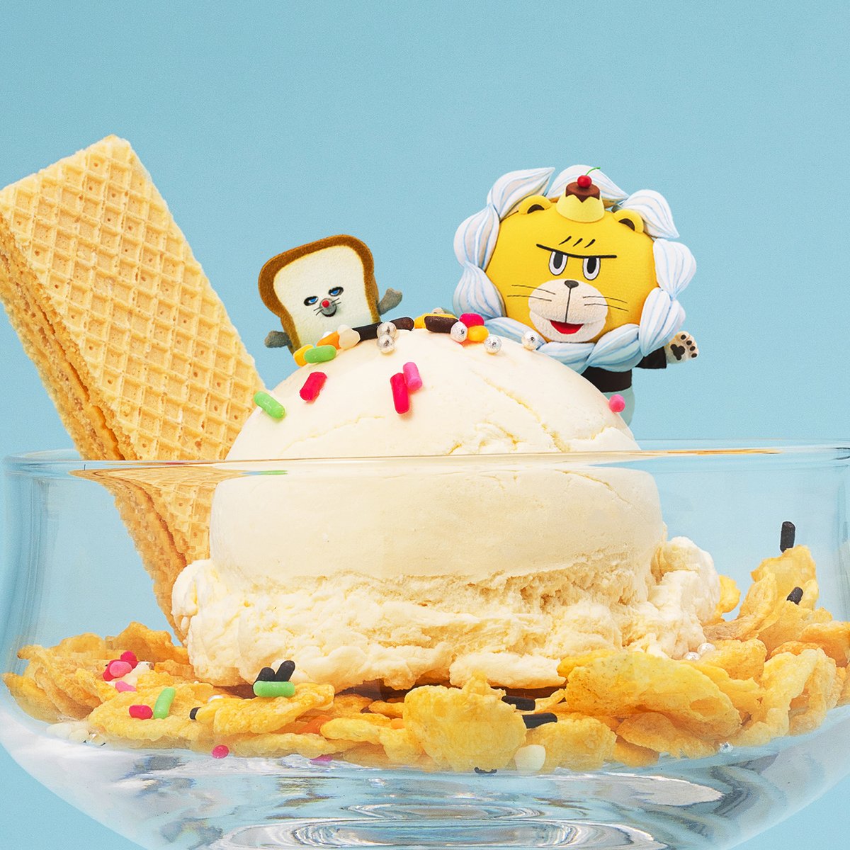 BRUNOスチーム&ベイクトースター パンどろぼうイラスト入り BRUNO