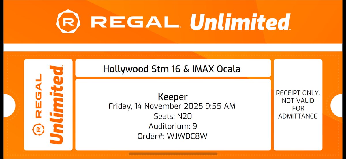 #Seated for #Keeper 🎥🎥