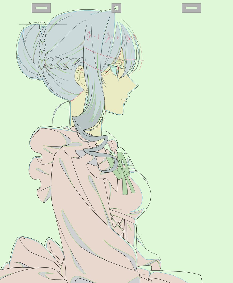 1A2B_I9's tweet image. 第7話ご視聴ありがとうございました！
総作監修正掲載許可いただいているので上げていきます🌹👊
総作監修正①
#さいひと 
#最後にひとつだけお願いしてもよろしいでしょうか   #MayIAsk