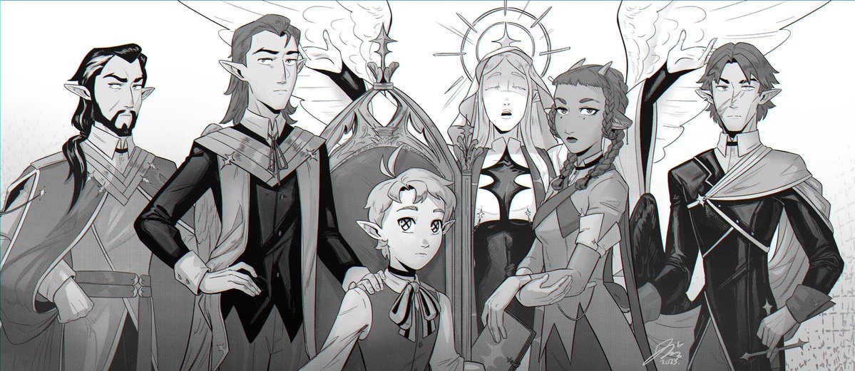 sp_ace_bar's tweet image. Here’s the final artwork for my Patreon tiers! I’ll be combining all three into a print as well so keep your eyes out for that! #contingency