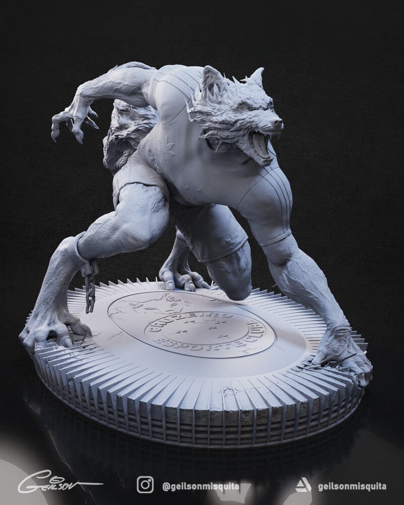 WillsWills16442's tweet image. Raposa mascot do cruzeiro   painted and printed figure.
#Raposamascotdocruzeiro
#printedmodel