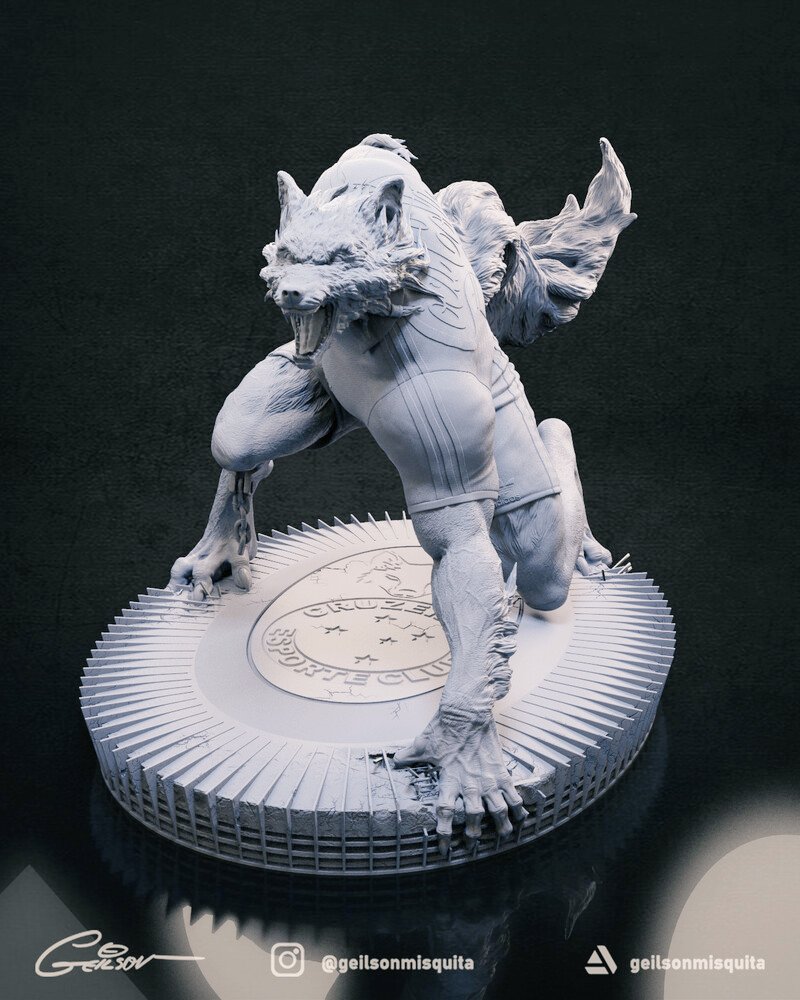 WillsWills16442's tweet image. Raposa mascot do cruzeiro   painted and printed figure.
#Raposamascotdocruzeiro
#printedmodel