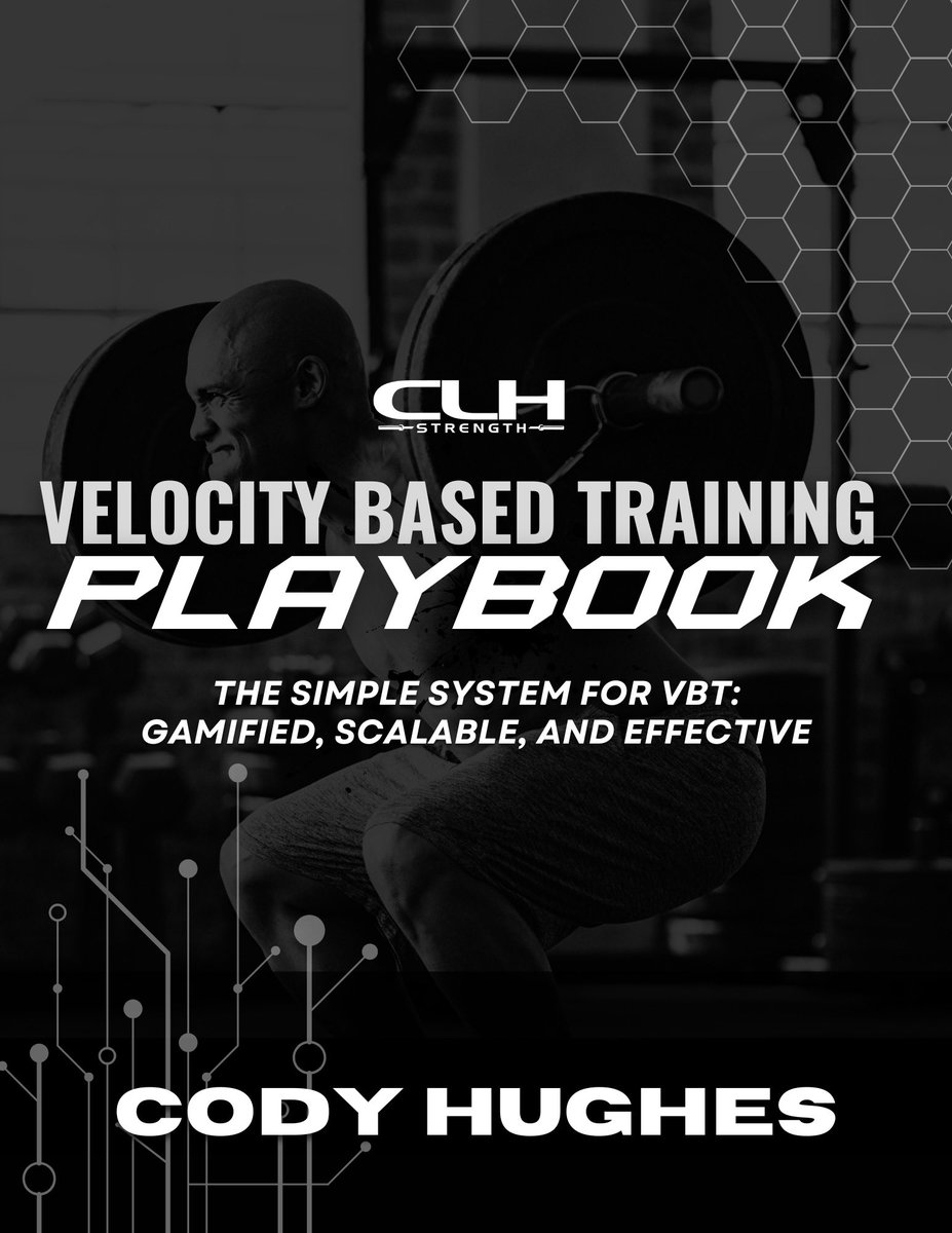 clh_strength's tweet image. If you’re a coach that loves the idea of VBT, but aren’t sure how to implement it…

This resource is for you.