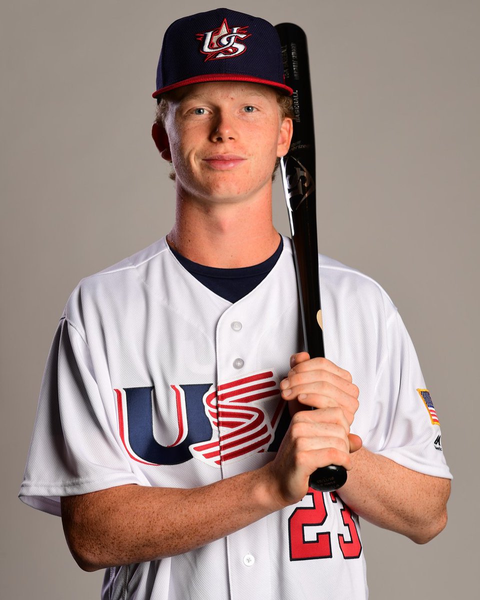 USABaseball15U's tweet image. International competition hates to see this guy coming...

but we love when PCA plays #ForGlory🇺🇸!