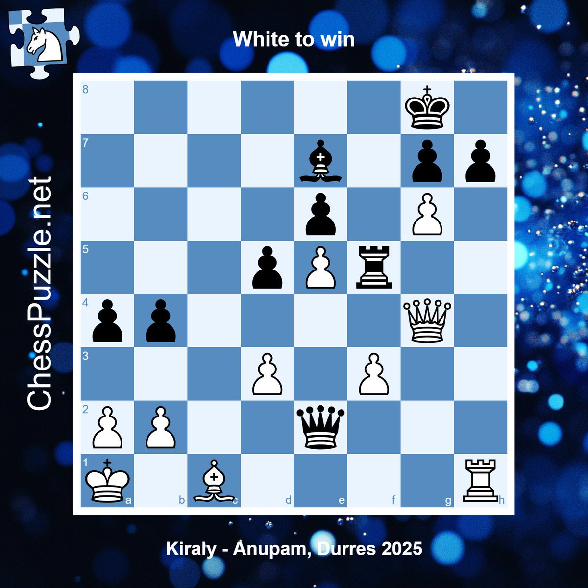 Daily #chess puzzle from the World Youth Championships: chesspuzzle.net/Puzzle/1047217