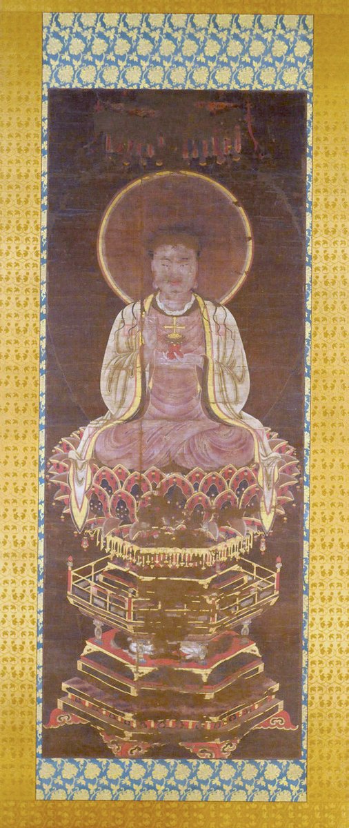 Remember when I said that before "the reset" all the big "religions" (Buddhism, Hinduism, Islam, Christianity, Judaism, etc.) were one and the same? 

Here's a 13th Century Chinese painting of Jesus as King of the World. 

That's only confusing if you have bought into fake