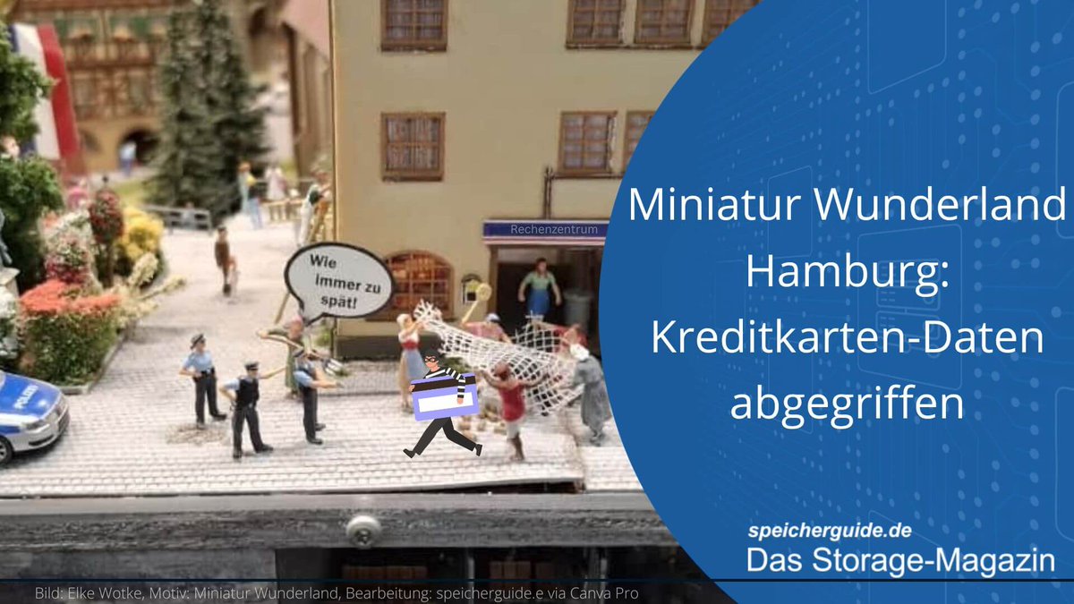 💥 Malware im Online-Ticketsystem: Beim Miniatur Wunderland Hamburg wurden über Monate Kreditkartendaten abgegriffen. Bis zu 35.000 Kunden betroffen.
👉 speicherguide.de/management/cyb…

#Cybersicherheit #DataBreach #ITSicherheit #ECommerce #cyberangriff