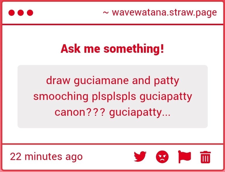 Moving2alt_acc's tweet photo. whoever asked me this, pull up. I need to see who you are with my own two eyes...

(Damn, guciamane and patty kinda look similar in the way that they both have the same bangs, back hair and side hair thingies...)

#someoneaskedformyocstokiss #whoareyou #showyourself #ibegofyou https://t.co/PO7zVOzFID