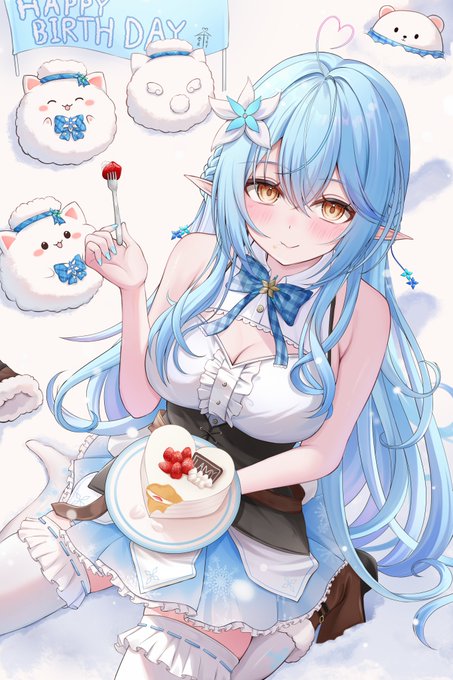 ラミィちゃんお誕生日おめでとう🎂
3Dライブも楽しみだ～!
#らみあーと 