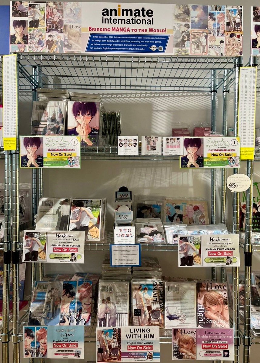 📚 Animate International Physical Books — Now in London for the First Time! 📚

Animate International physical books are now available in London! ✨
Check the POP for details!

📍 The Sidings Waterloo, SE1 7BH

@animateInternational