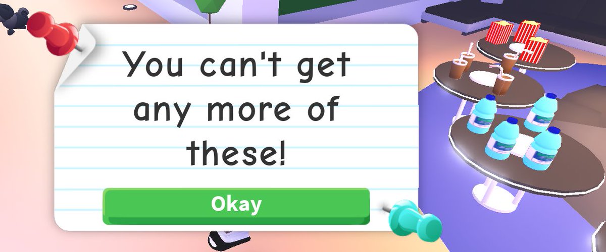 Why they do this... when?? Just let Grampy horde vip juice like toilet paper!!! 🤏🧻

Adopt Me plz!!!!