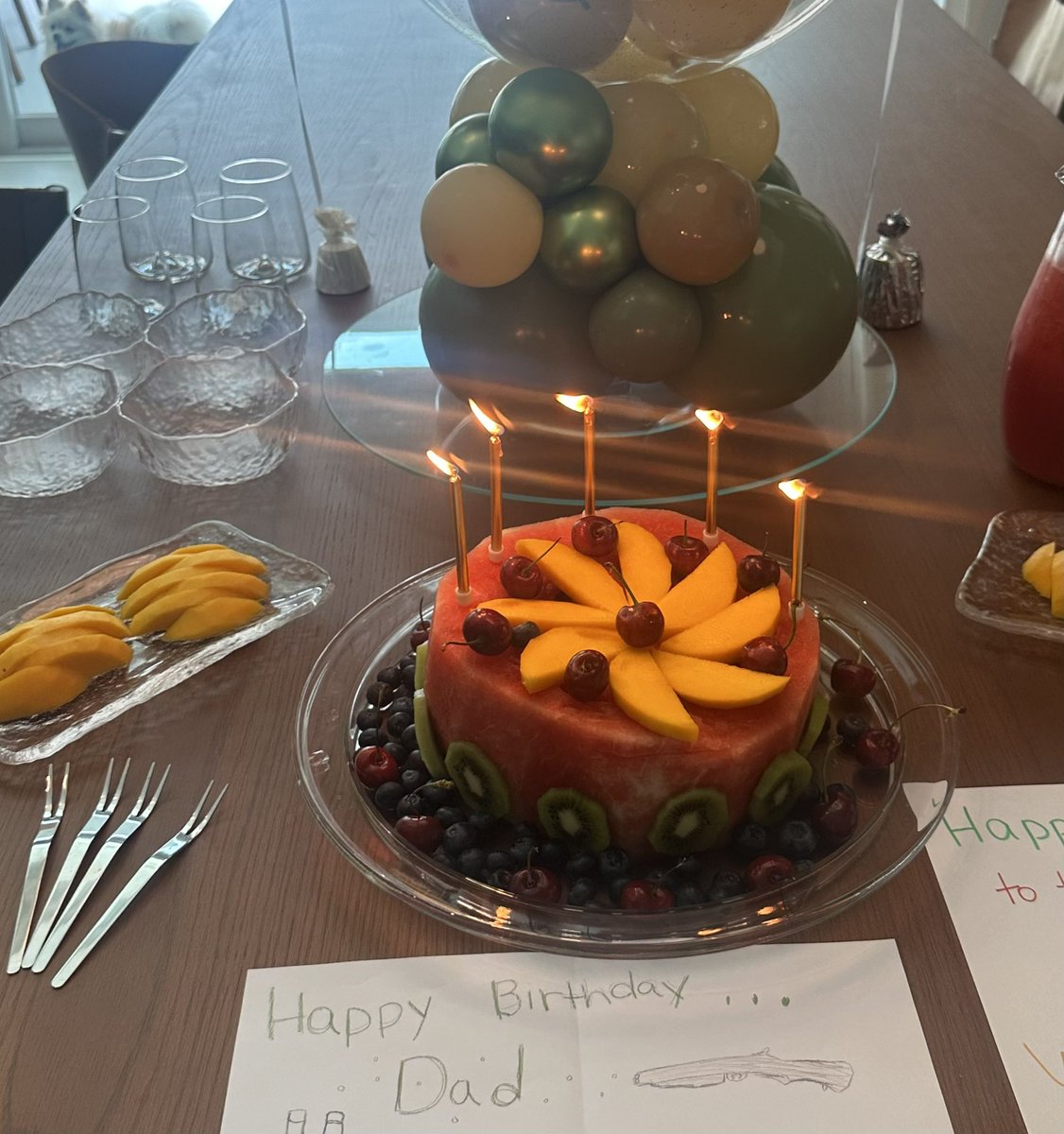 Oops, guess I let that one slip.  Anyway, thanks to all for the well wishes!  So cool to see the positive Fogo community support these past months.  Hat tip to <a href="/im_jowee/">Jowe.fogo</a> on that one. 

When your family insists on making a cake but you’re in the midst of a cleanse…❤️