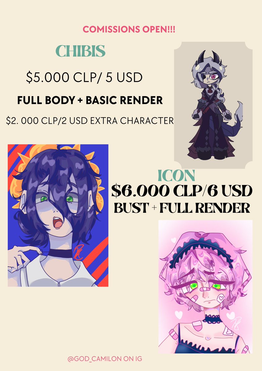 God_rokkocon's tweet image. Commisions open!

 I need to pay a medical exam, rt and likes are apreciated!!
.
.
#commision #commisionsopen #opencommission