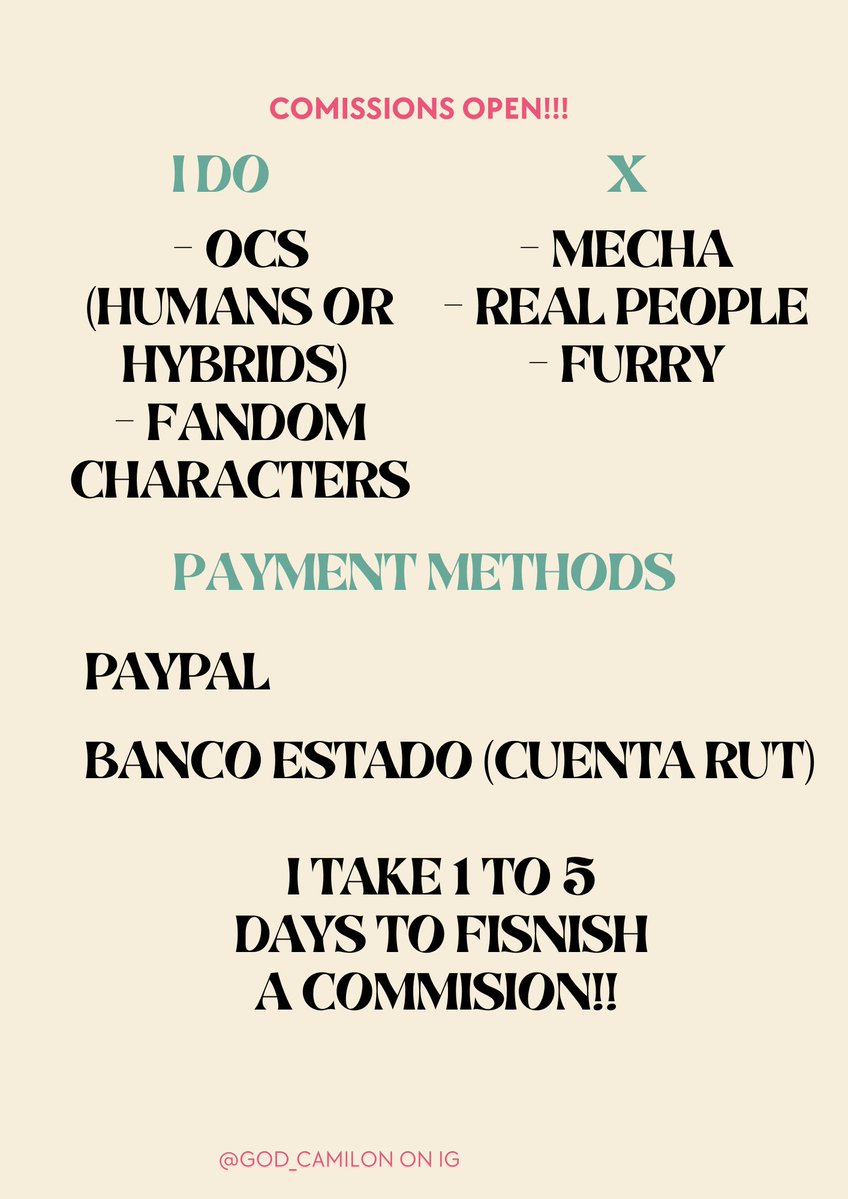 God_rokkocon's tweet image. Commisions open!

 I need to pay a medical exam, rt and likes are apreciated!!
.
.
#commision #commisionsopen #opencommission